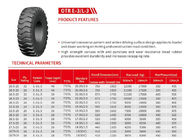 26.5-25 os pneus diagonais de Off Road da dobra, Aulice 25 avançam todos os pneus do terreno a POLARIZAÇÃO de OTR que monta pneus o sulco profundo E-3/L-3 AE803