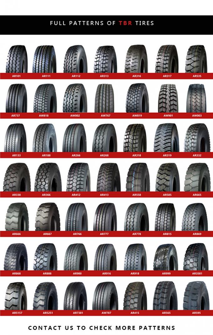(AR1121) pneu radial do caminhão 10.00R20 com pneumáticos de alta qualidade do caminhão de luz do pneumático dos certificados do PONTO e do ECE