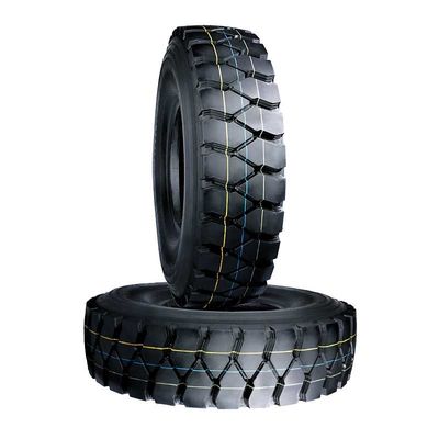 pneu misturado AR535 10.00R20 do caminhão de mineração do pavimento do passo de 21.00mm