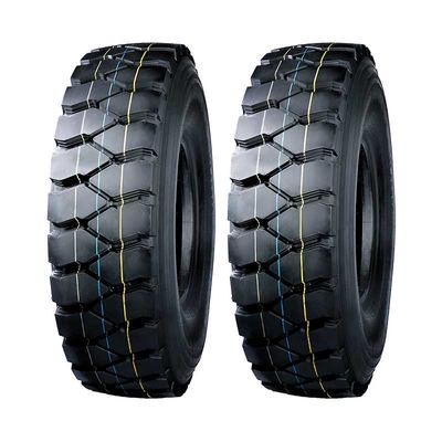 pneu misturado AR535 10.00R20 do caminhão de mineração do pavimento do passo de 21.00mm
