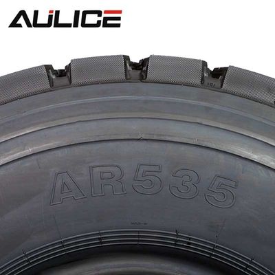 pneu misturado AR535 10.00R20 do caminhão de mineração do pavimento do passo de 21.00mm