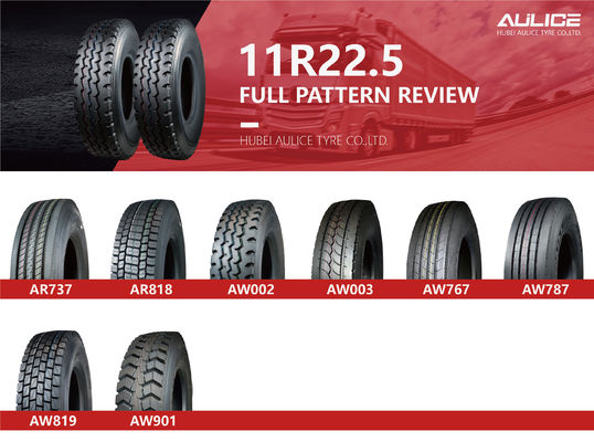 Pneus de camioneta de AULICE TBR OTR resistência molhada do patim de 11,00 x 22,5 pneus