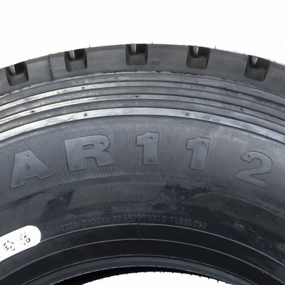 Resistência de desgaste durável da sobrecarga todo o pneumático radial de aço 12R22.5 AR112 do caminhão